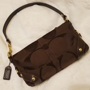 Coach Signature Logo Handbag